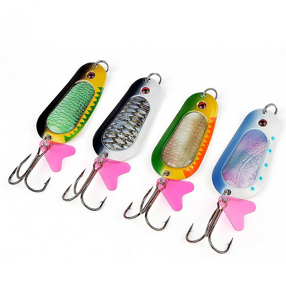 MrFishingSupplies | MrFishingSupplies | Spoon Perch Artificial Rotating Sequin Bait