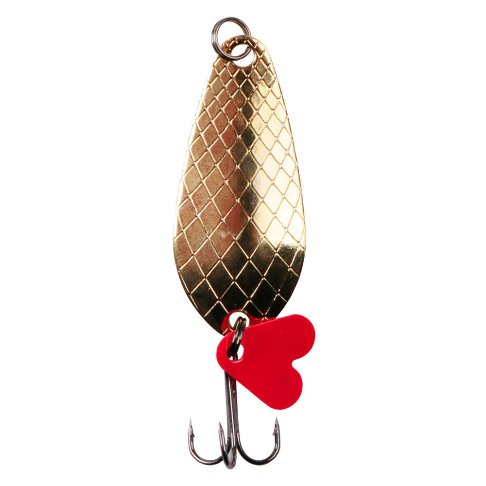 Mr Fishing Supplies Lure Sequined Pineapple Spoon Type Metal Tossing Bionic Lure