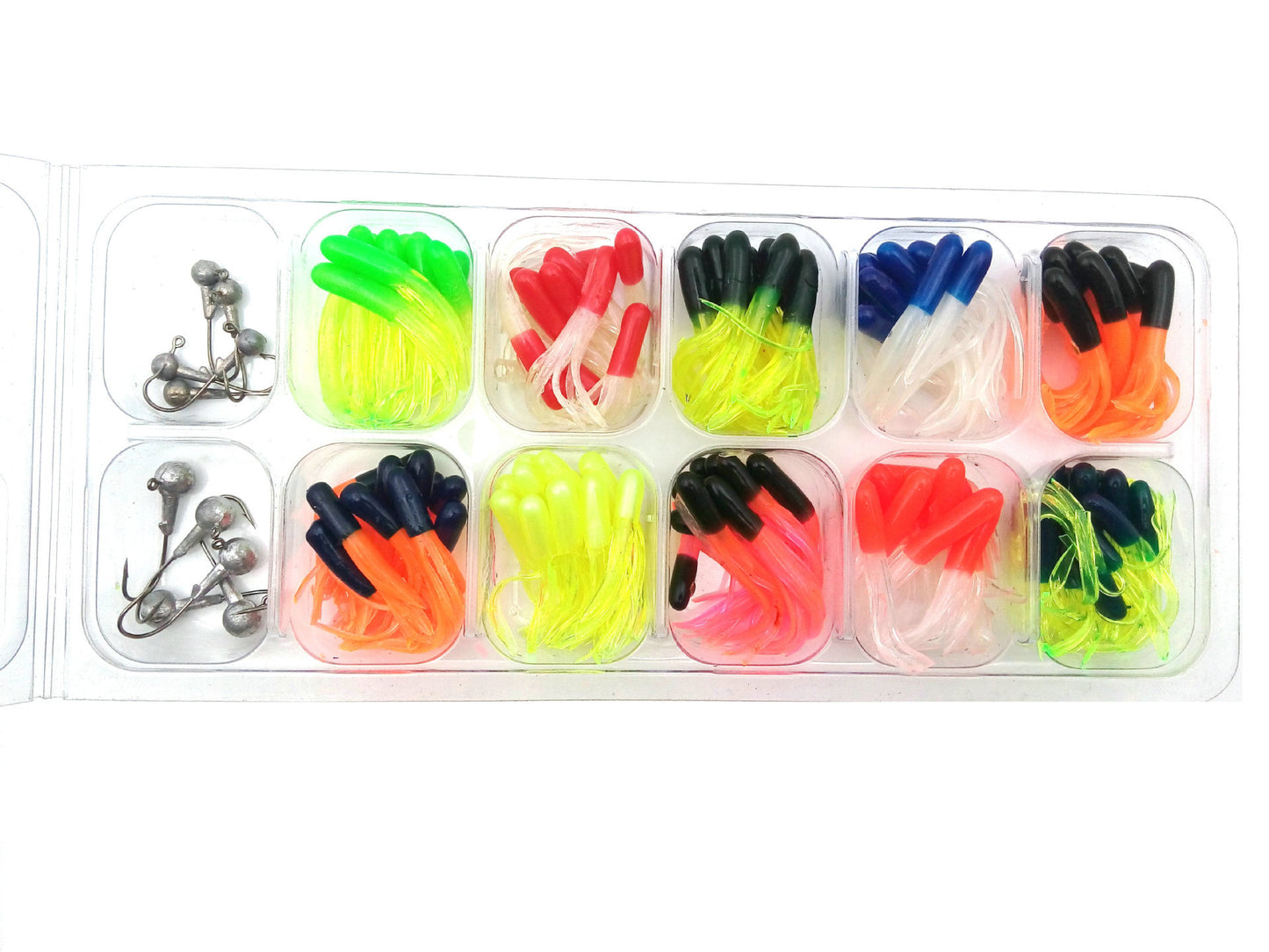 Mr Fishing Supplies Lead Head Hook Soft Bait Road Sub Fishing Gear Set