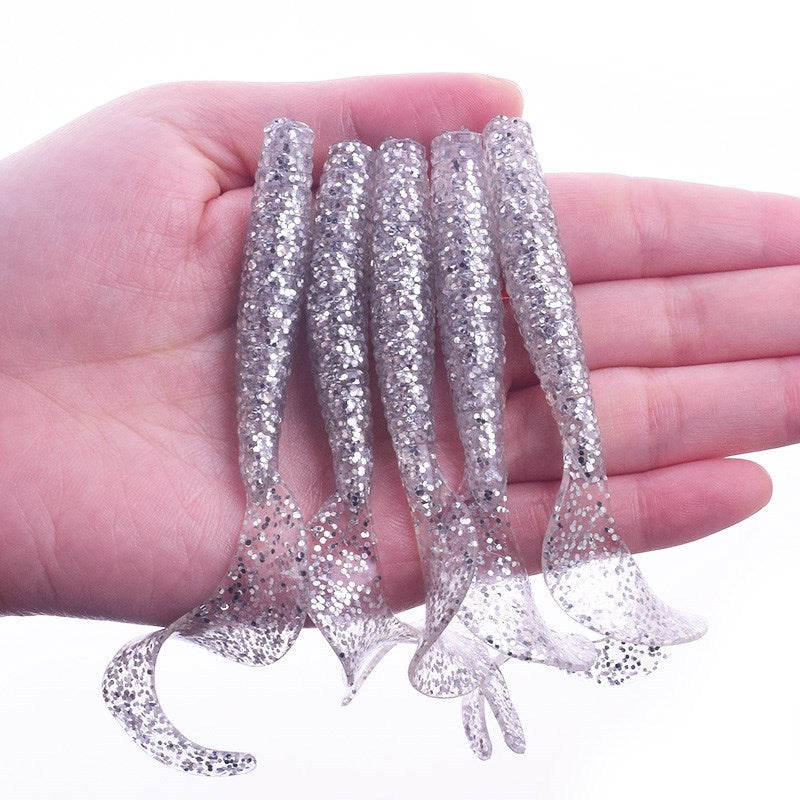MrFishingSupplies | 5 PCS Soft Plastic Grub Fake Bait