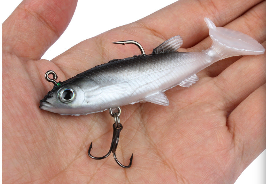 MrFishingSupplies | Soft Body Swimbait bass bait lead hook fish