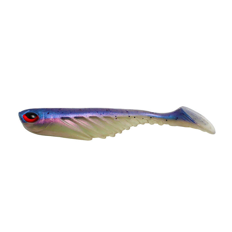 MrFishingSupplies | 5 PCS Minow Multi Color Paddle Tail Swimbait
