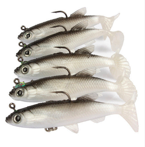 MrFishingSupplies | Soft Body Swimbait bass bait lead hook fish