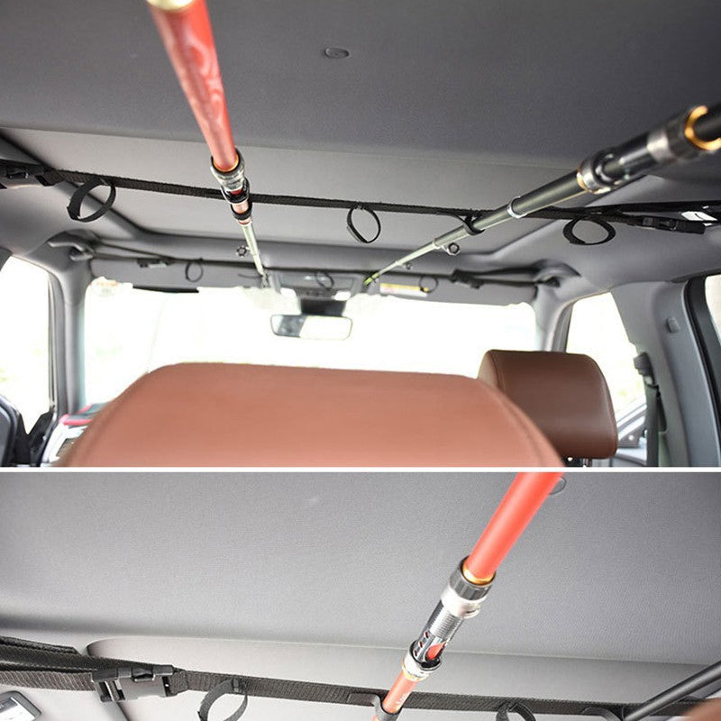 Mr Fishing Supplies In-vehicle fixing belt for vehicle fishing rod rack