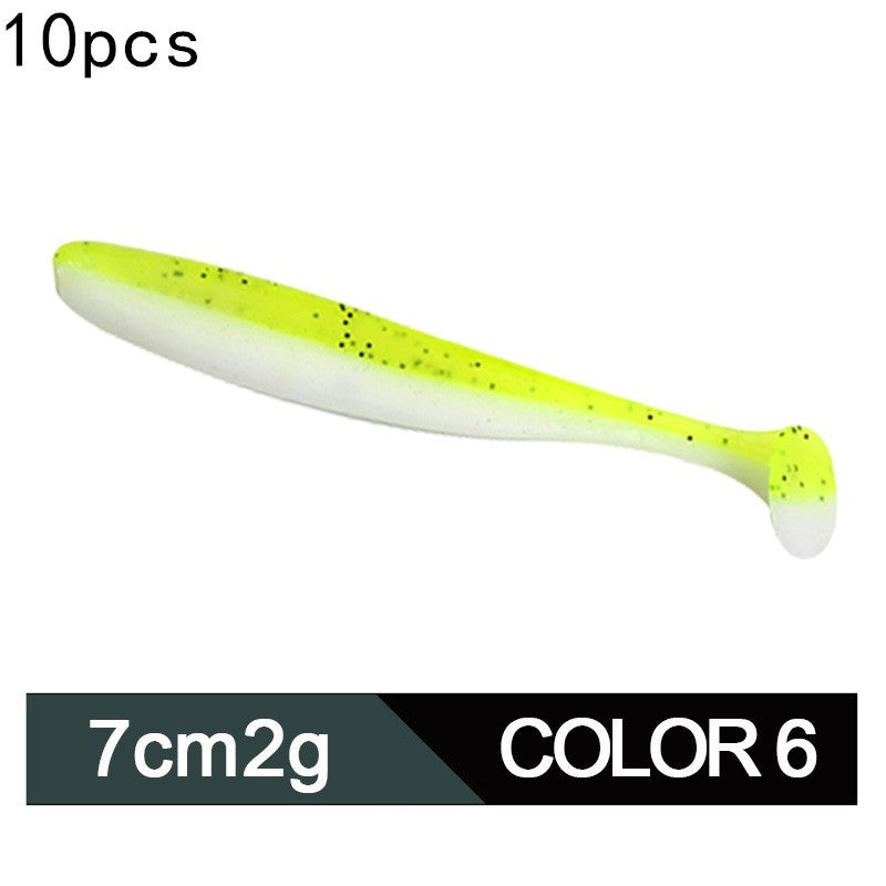 MrFishingSupplies | Two-color Soft Lure Paddle Tail Swimbait