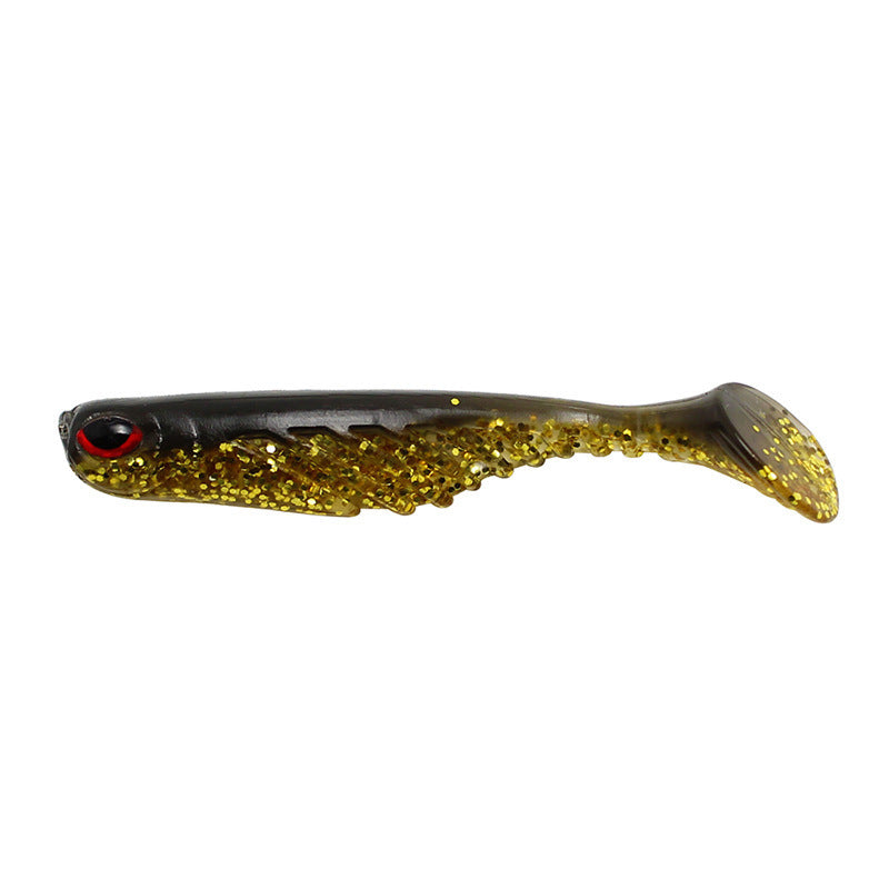 MrFishingSupplies | 5 PCS Minow Multi Color Paddle Tail Swimbait