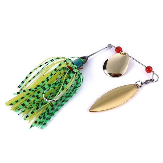 MrFishingSupplies | Spinnerbait rotating sequin beard bait