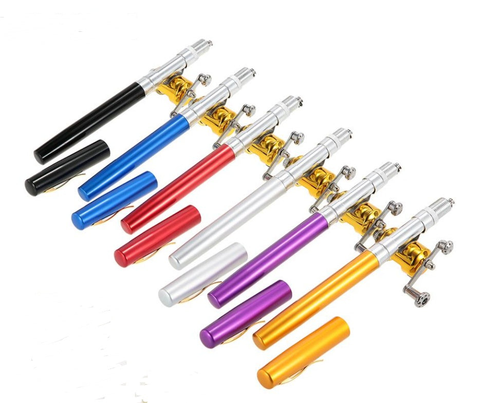 Mr Fishing Supplies Mini fishing rod, portable pen fishing rod Fishing Rod