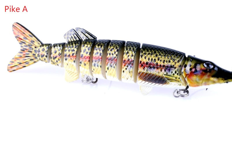 MrFishingSupplies | Hard Body Swimbait Realistic Pike Fishing Lure