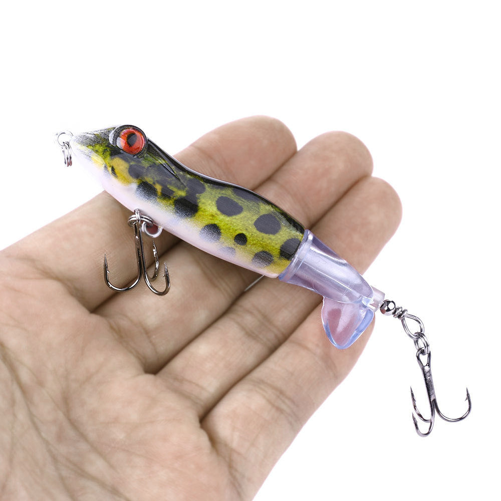 Mr Fishing Supplies | 9cm propeller hard bait floating frog bait