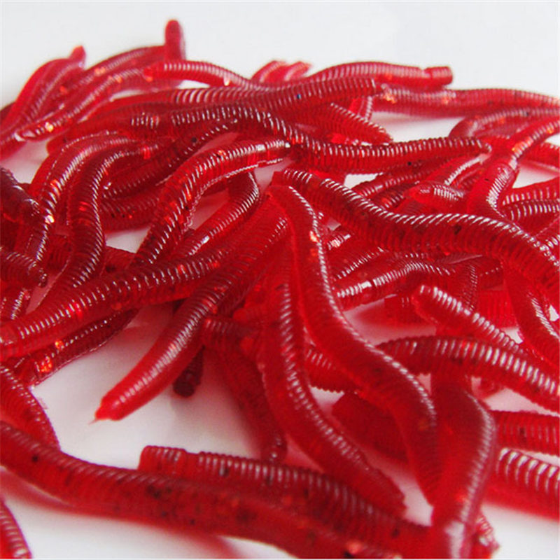 MrFishingSupplies | red worm bionic bait