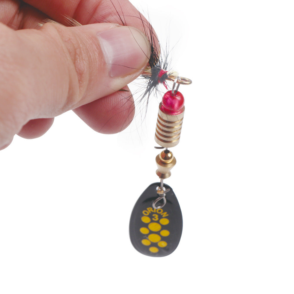 Mr Fishing Supplies | Rotating sequin lure hand-cranked bait fishing gear