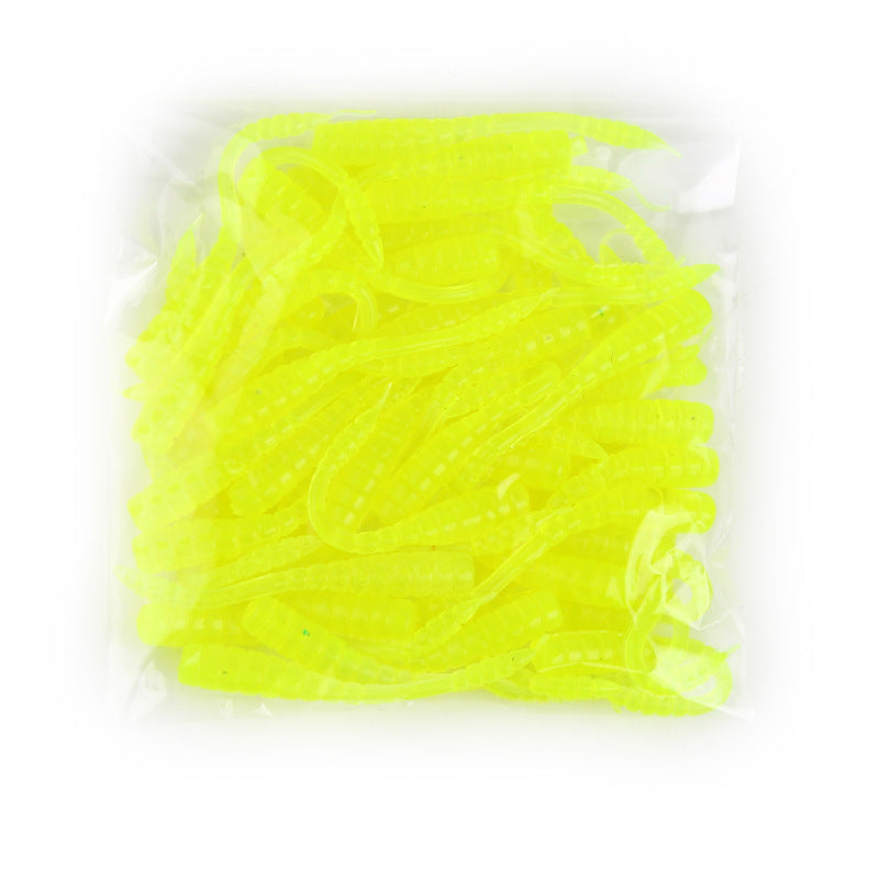 MrFishingSupplies | Maggot Fake Worm Red Worm Bait 50 Pcs