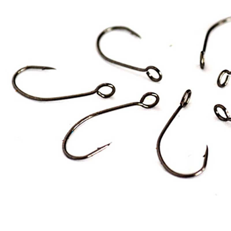 MrFishingSupplies Big Eye Stream 50 pcs Hook Fishing Tackle