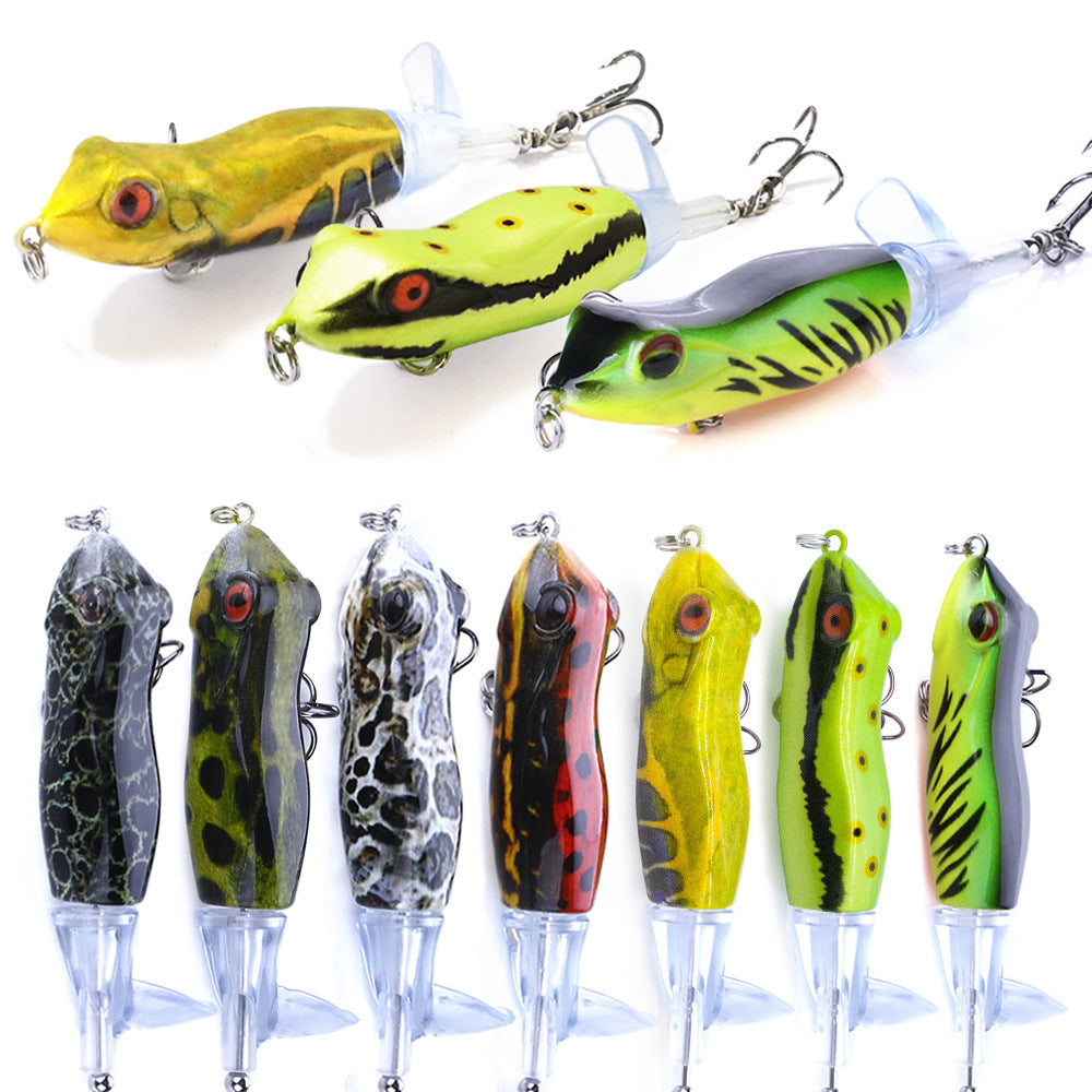 Mr Fishing Supplies | 9cm propeller hard bait floating frog bait