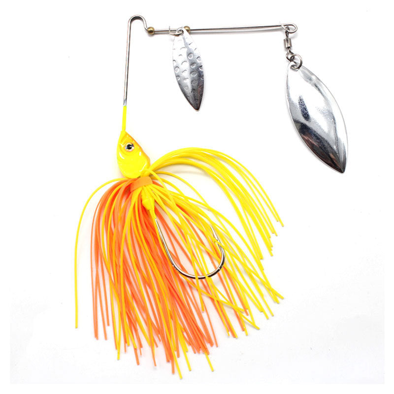 Mr Fishing Supplies | Tassel Beard Composite Sequins Fishing SpinnerBait Lure