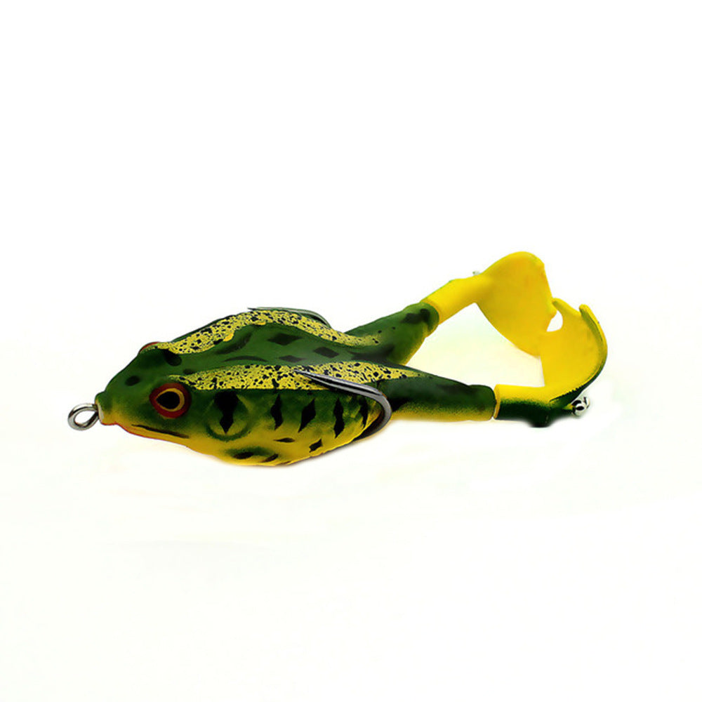 MrFishingSupplies | Double Propeller Topwater Frog Soft Bait