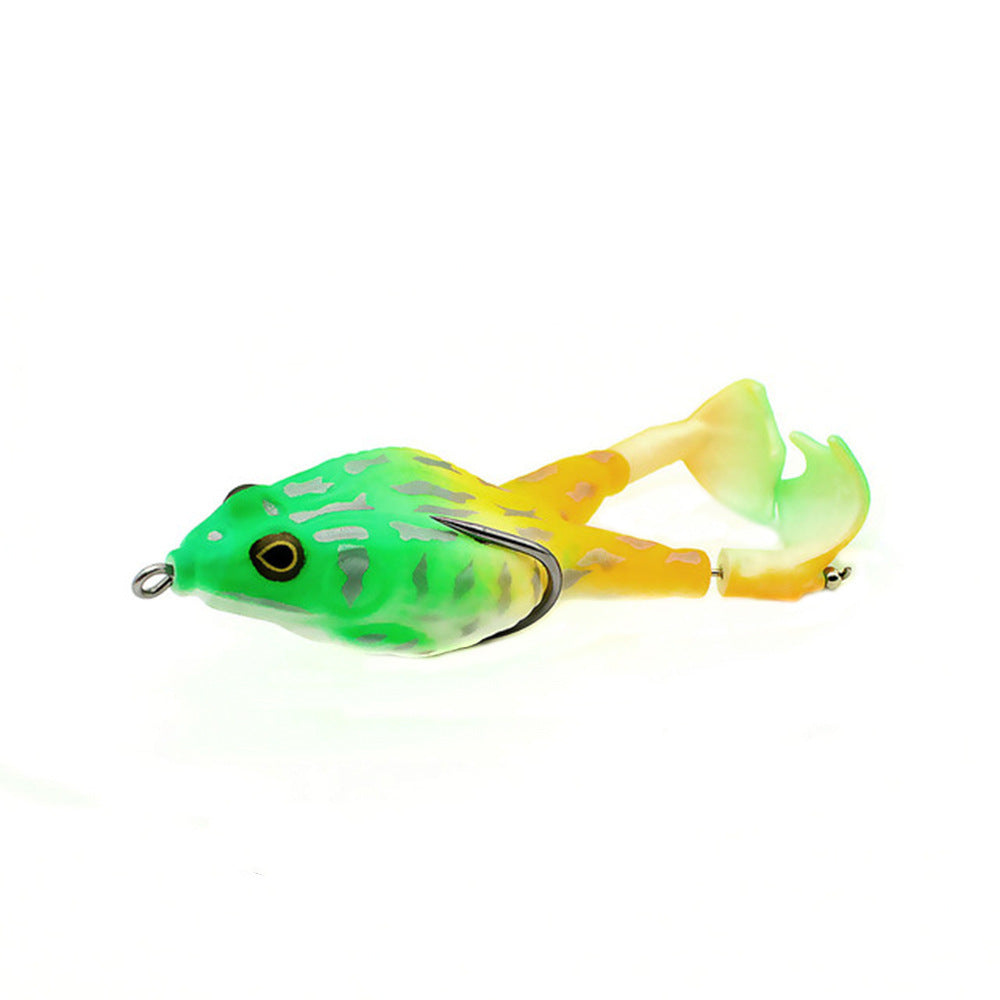 MrFishingSupplies | Double Propeller Topwater Frog Soft Bait
