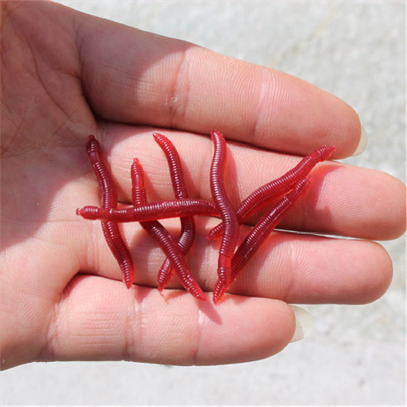 MrFishingSupplies | red worm bionic bait