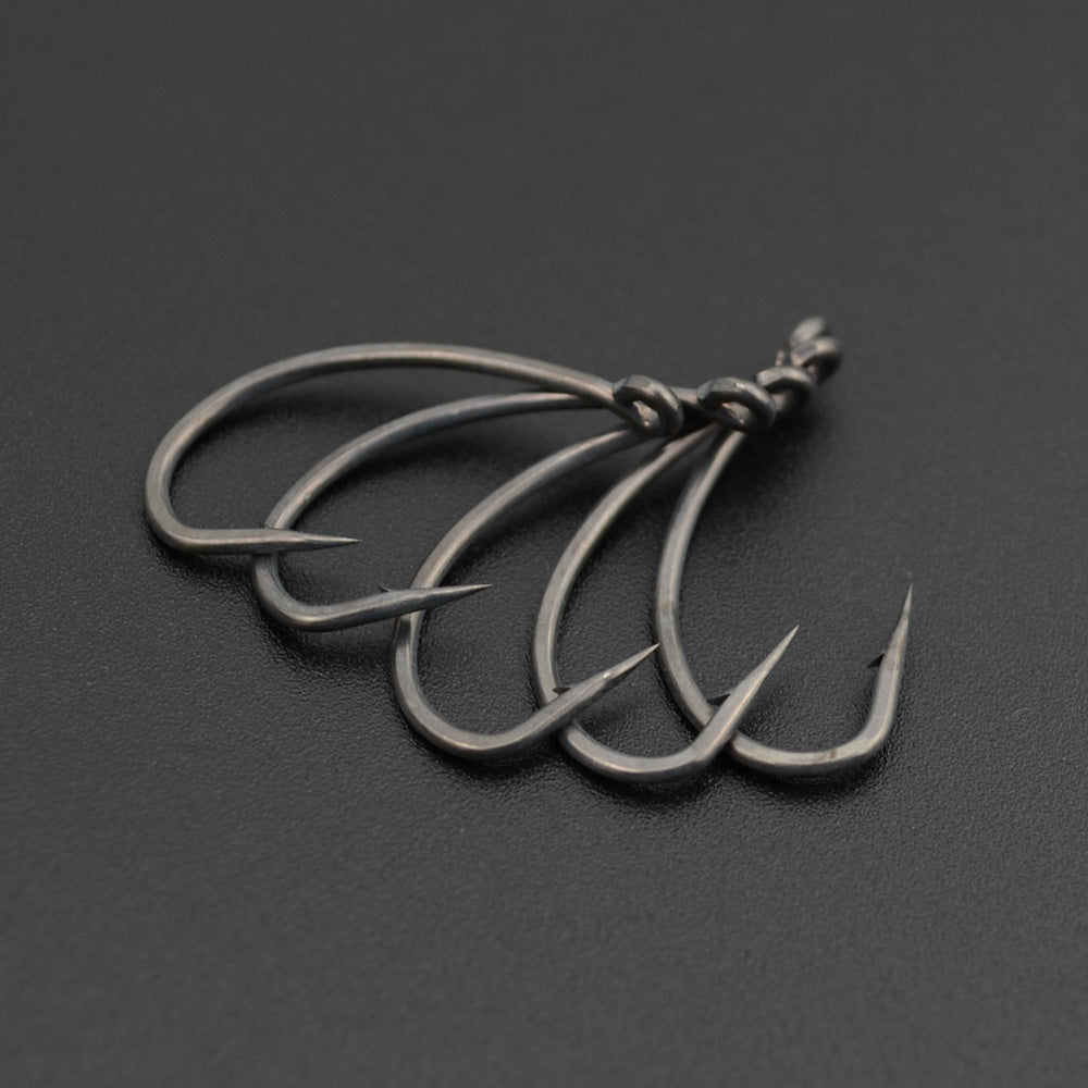 HIRISL | 50 Boxed Fish Hooks With Barbs