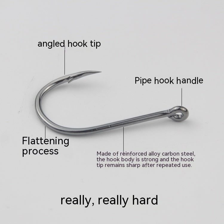 Fishing Tackle | 1000 PCS 100 PCS 50 PCS Bulk Hole Ring Barbed Hook