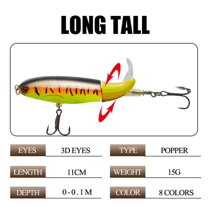 MrFishingSupplies | Whopper Plopper Top Water fishing Lure