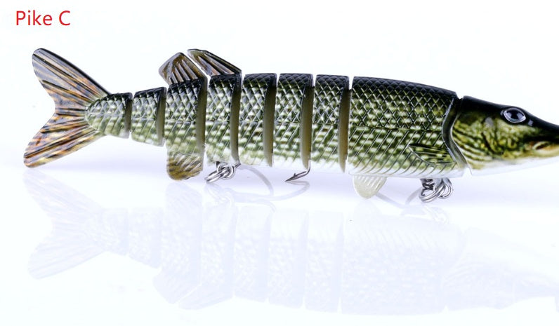 MrFishingSupplies | Hard Body Swimbait Realistic Pike Fishing Lure