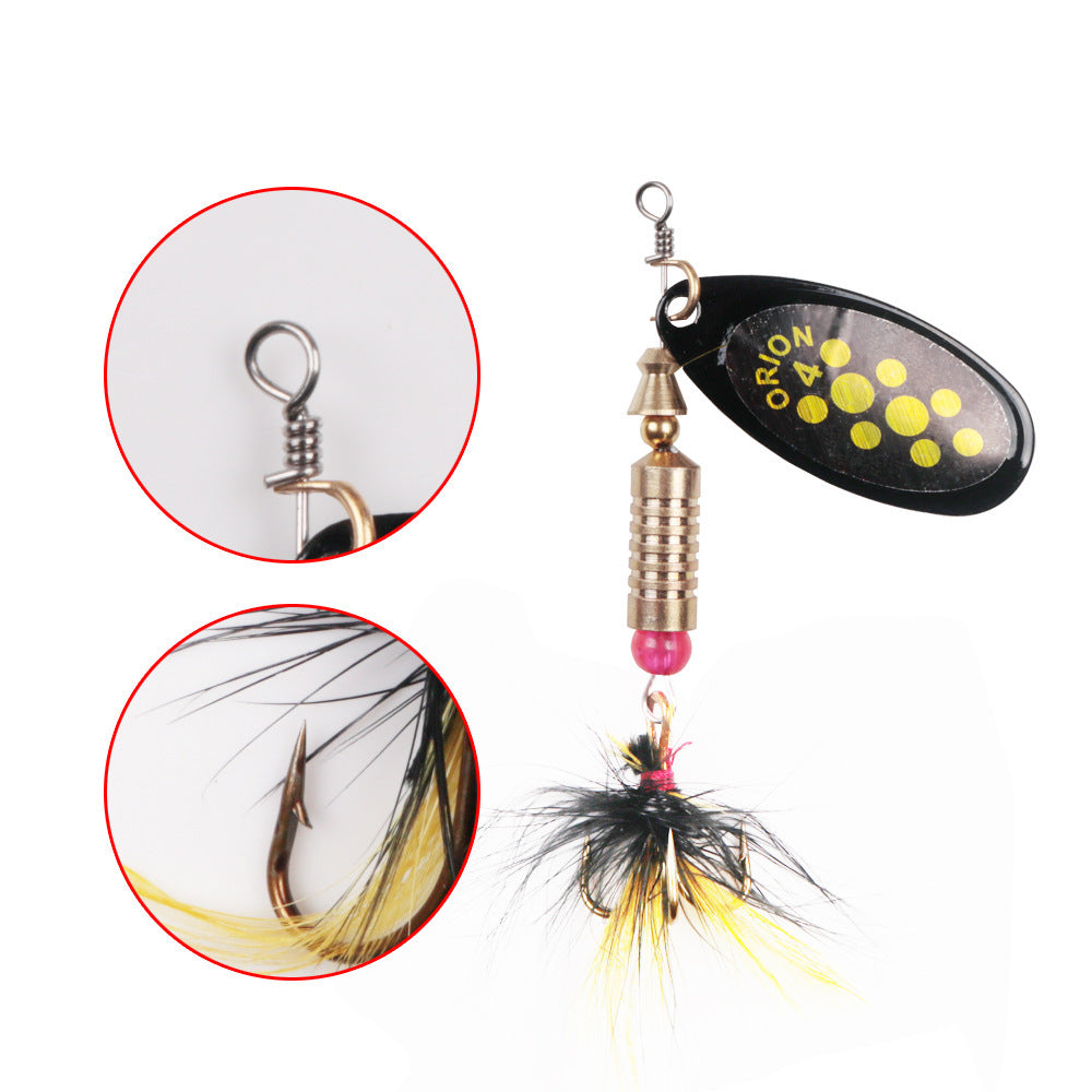 Mr Fishing Supplies | Rotating sequin lure hand-cranked bait fishing gear
