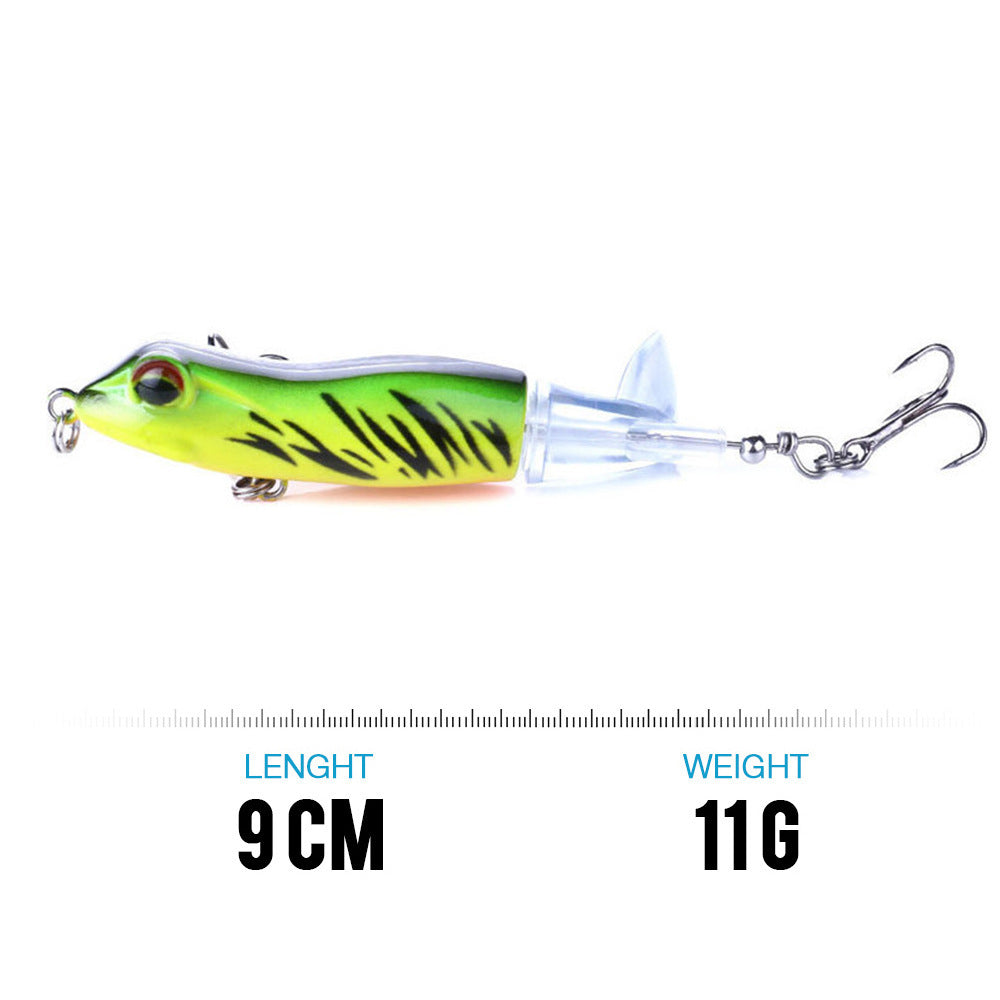 Mr Fishing Supplies | 9cm propeller hard bait floating frog bait