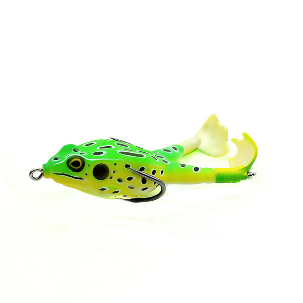 MrFishingSupplies | Double Propeller Topwater Frog Soft Bait