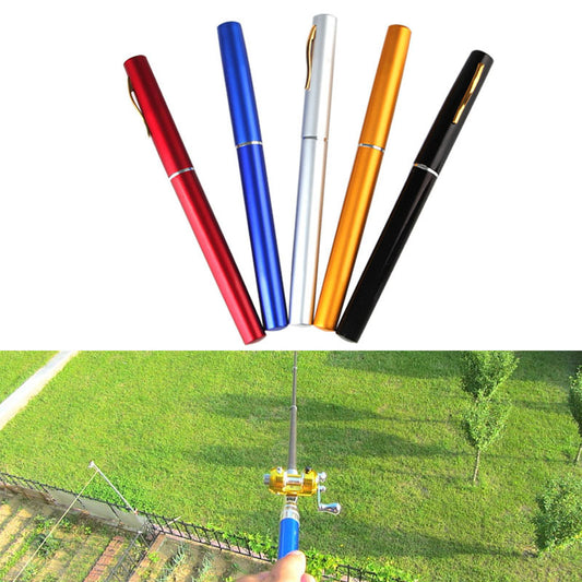 Mr Fishing Supplies Mini fishing rod, portable pen fishing rod Fishing Rod