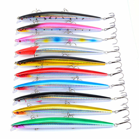 MrFishingSupplies | Large Minow Jerk Bait Fishing Lure