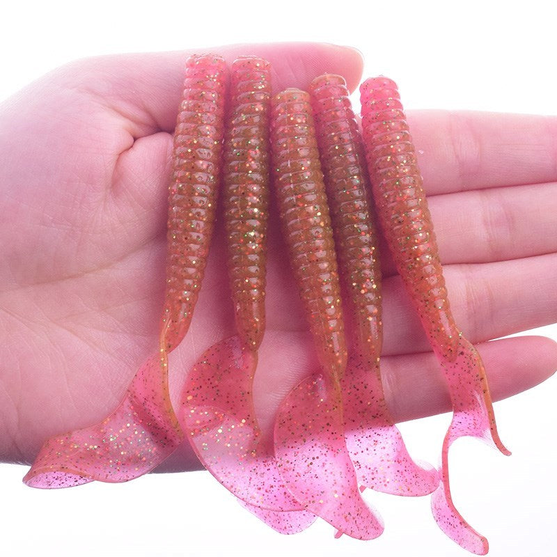 MrFishingSupplies | 5 PCS Soft Plastic Grub Fake Bait