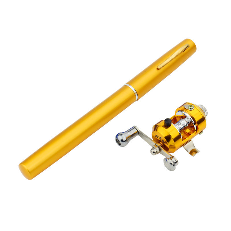 Mr Fishing Supplies Mini fishing rod, portable pen fishing rod Fishing Rod