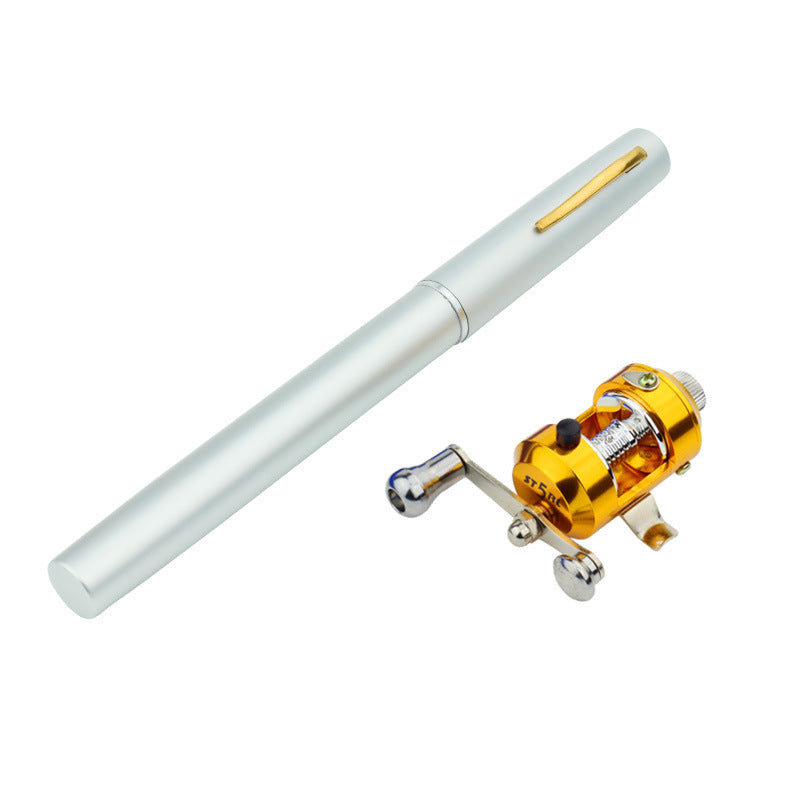 Mr Fishing Supplies Mini fishing rod, portable pen fishing rod Fishing Rod