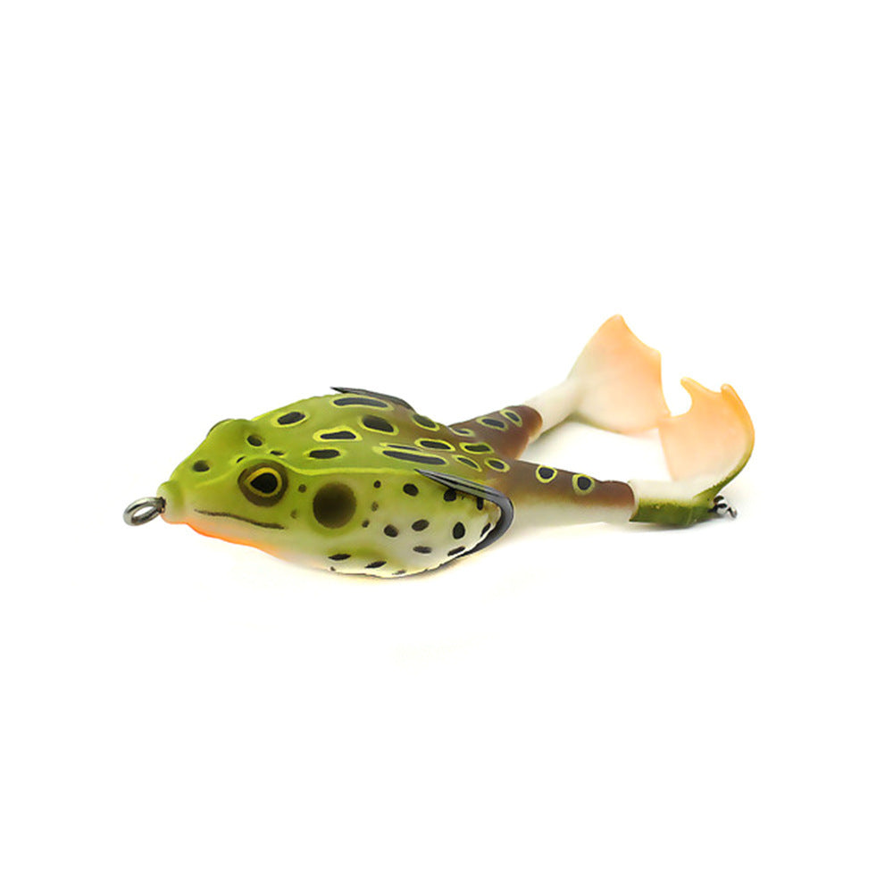 MrFishingSupplies | Double Propeller Topwater Frog Soft Bait