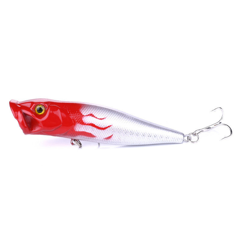 MrFishingSupplies | Topwater Minow Bionic wave climbing bait on water surface