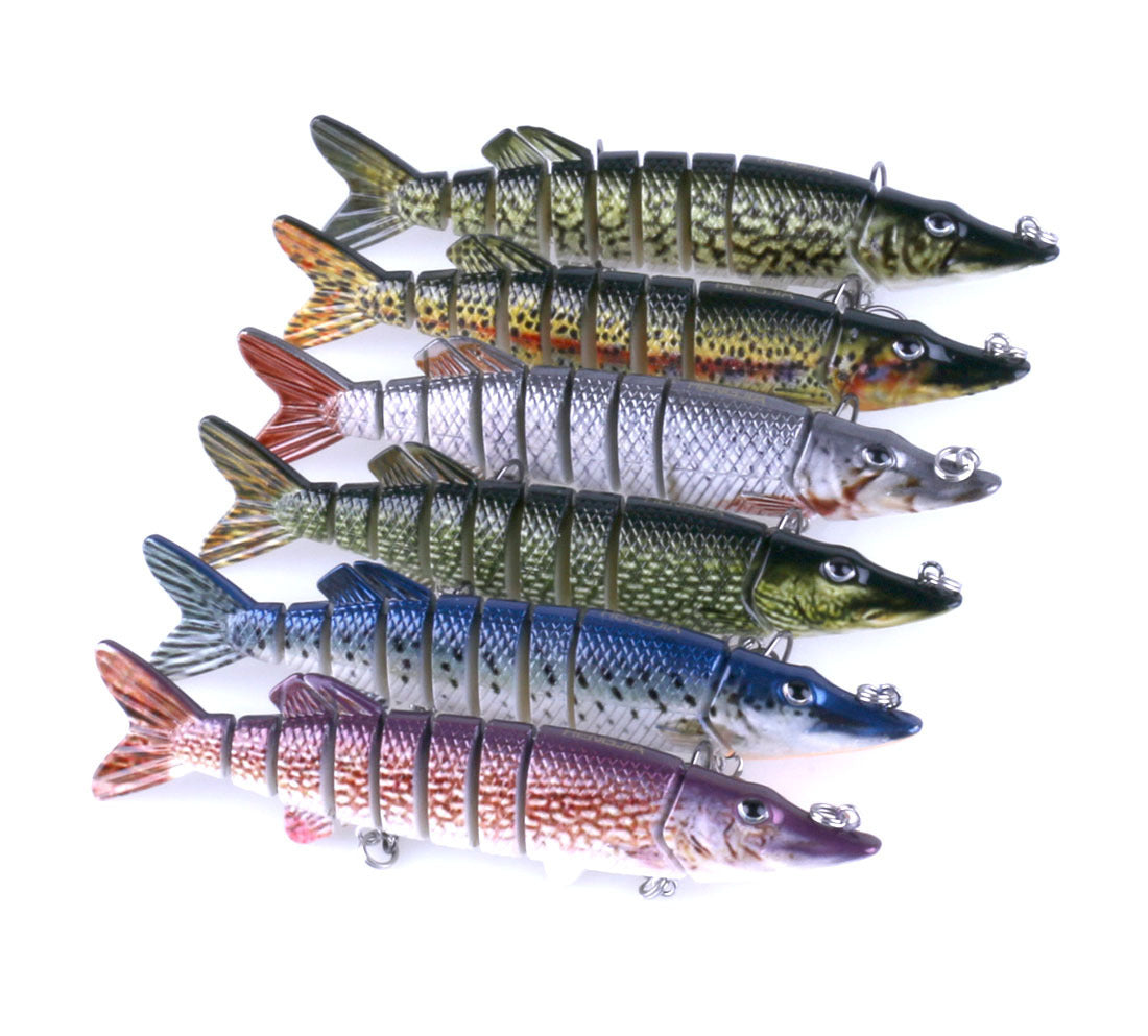 MrFishingSupplies | Hard Body Swimbait Realistic Pike Fishing Lure
