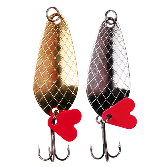 Mr Fishing Supplies Lure Sequined Pineapple Spoon Type Metal Tossing Bionic Lure