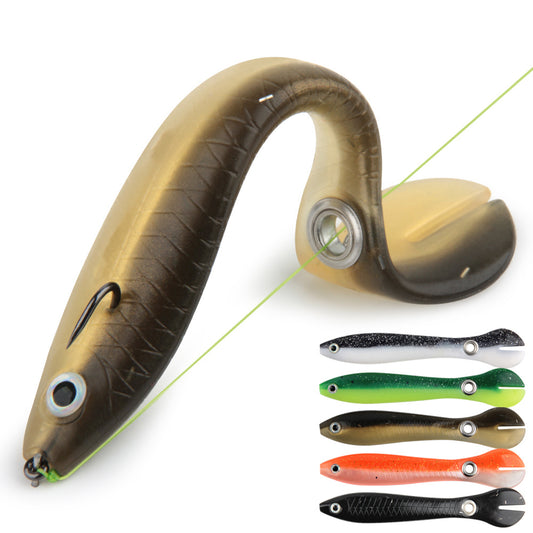 MrFishingSupplies | Soft Body Swimbait Mock Lure Can Bounce With Slip Mechanism