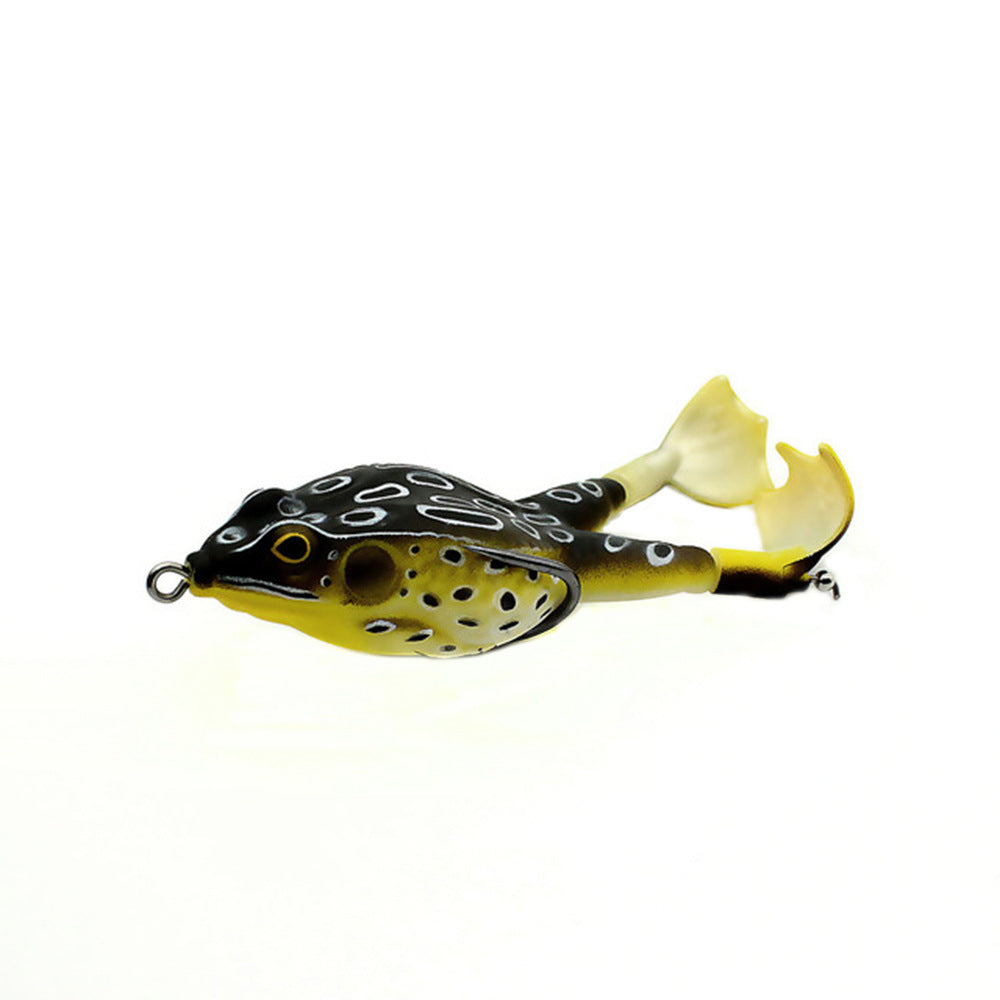 MrFishingSupplies | Double Propeller Topwater Frog Soft Bait