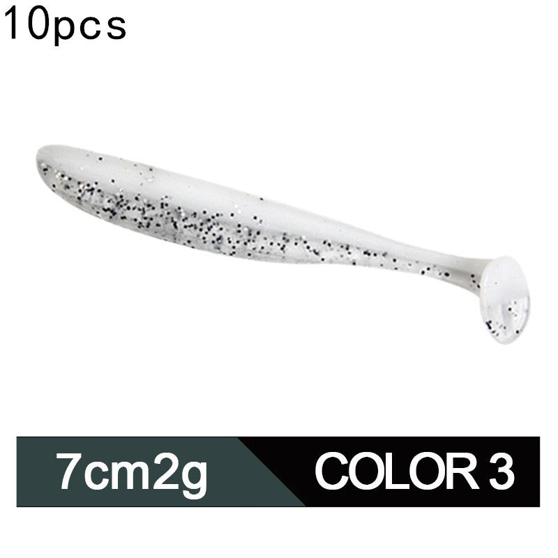 MrFishingSupplies | Two-color Soft Lure Paddle Tail Swimbait