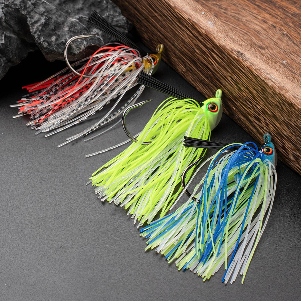 Mr Fishing Supplies | Anti-hanging Composite Rotating Sequins Bladed Jigs