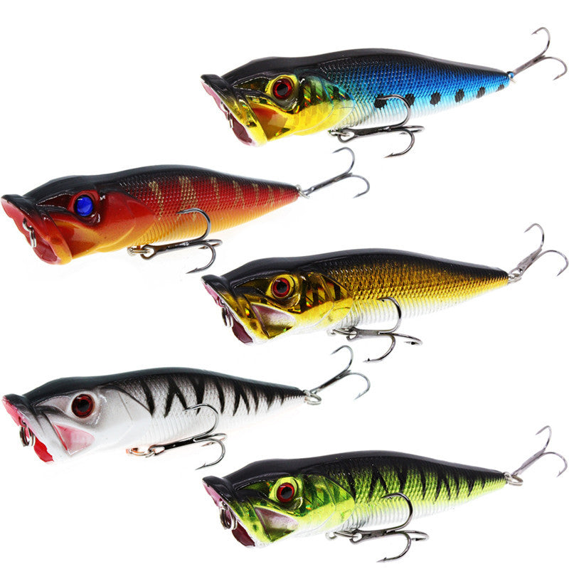 MrFishingSupplies | Topwater Minow Bionic wave climbing bait on water surface