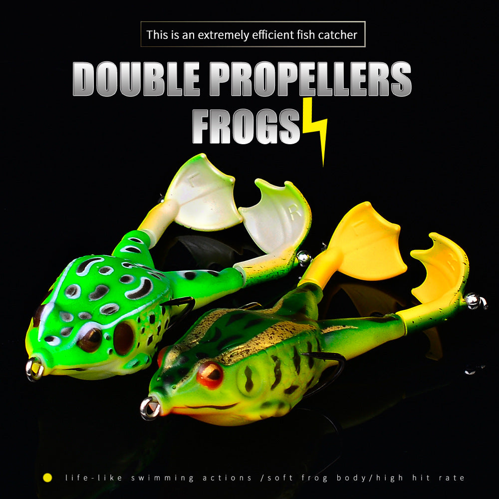 Mr Fishing Supplies | Rotating Legs Thunder Frog Lure Soft Lure