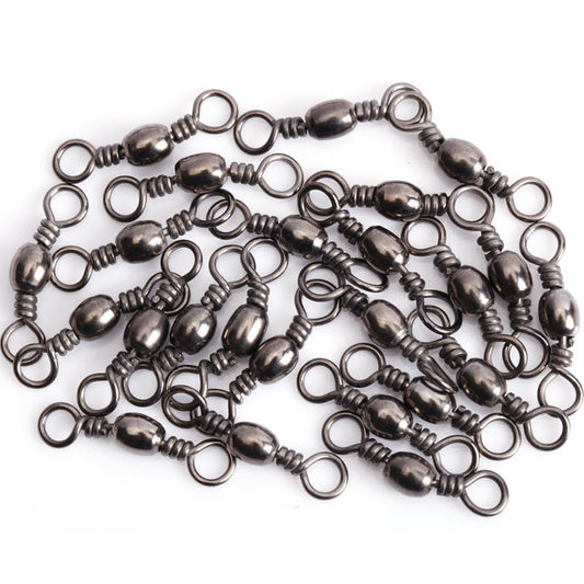 MrFishingSupplies | 100 Pack Stainless Steel Swivels Fishing Tackle