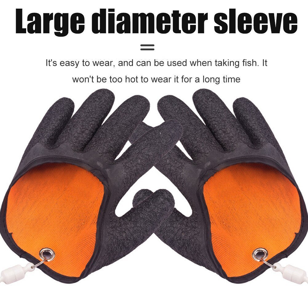 Mr Fishing Supplies | Anti-Slip Protection Fishing Gloves