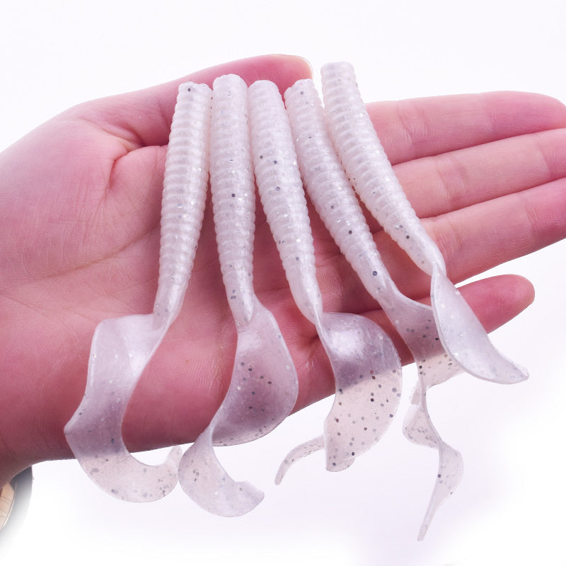 MrFishingSupplies | 5 PCS Soft Plastic Grub Fake Bait