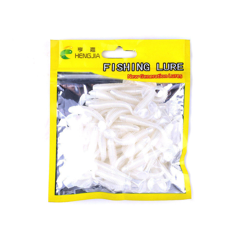 HENGJIA | Bag of colorful soft Plastic Worms bait