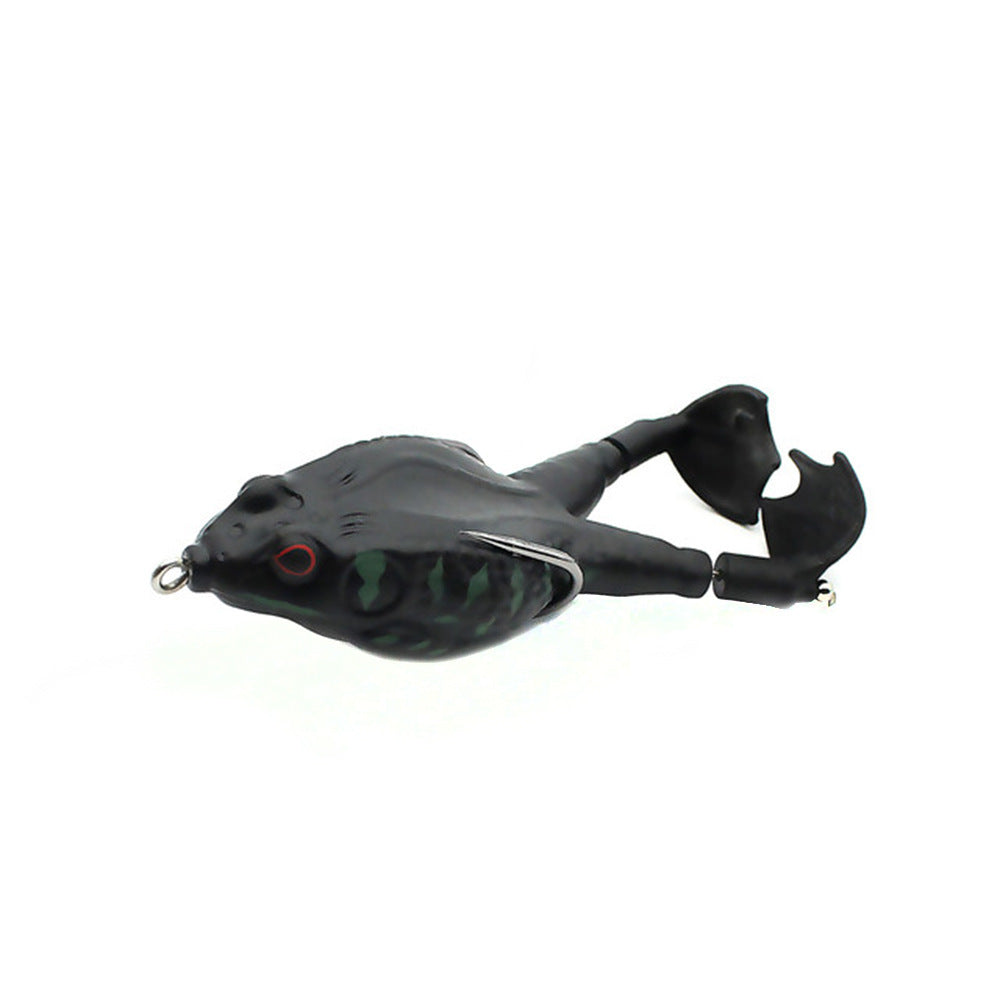 MrFishingSupplies | Double Propeller Topwater Frog Soft Bait